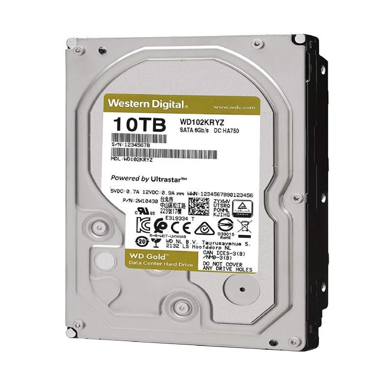 DISCO DURO HD ENTERPRISE 10TB GOLD WD
