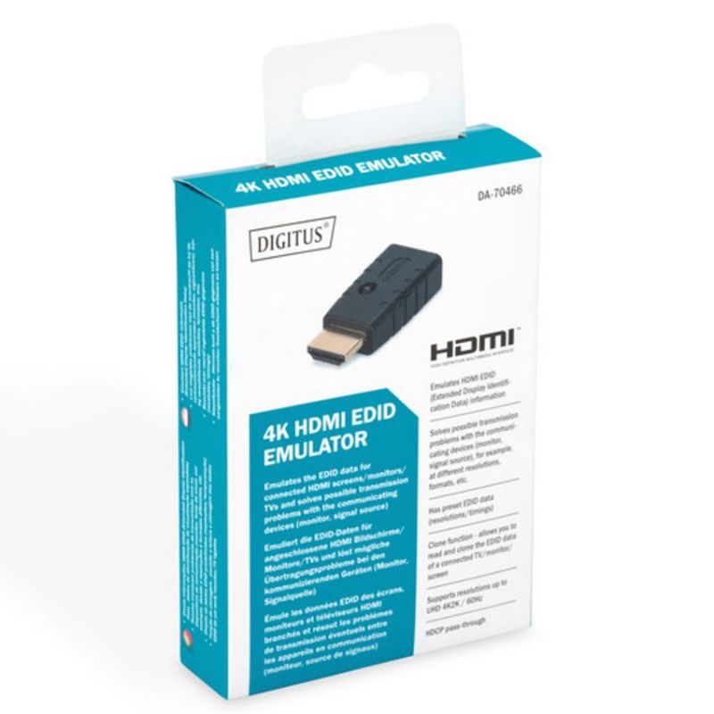 Digitus DA-70466 Emulador HDMI 4K imagen 5