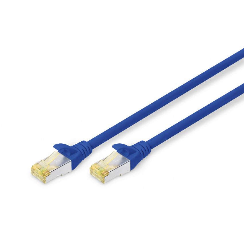Digitus DK-1644-A-050/B Cable de Red S/FTP Cat 6A 5m Azul