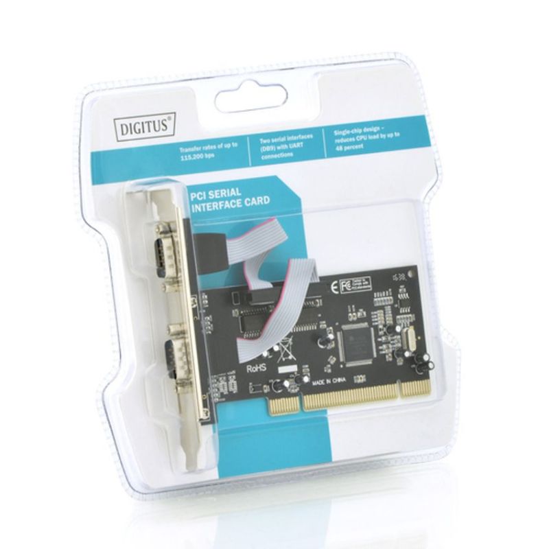Digitus DS-33003 Tarjeta PCI con 2 Puertos Serie DB9 imagen 3