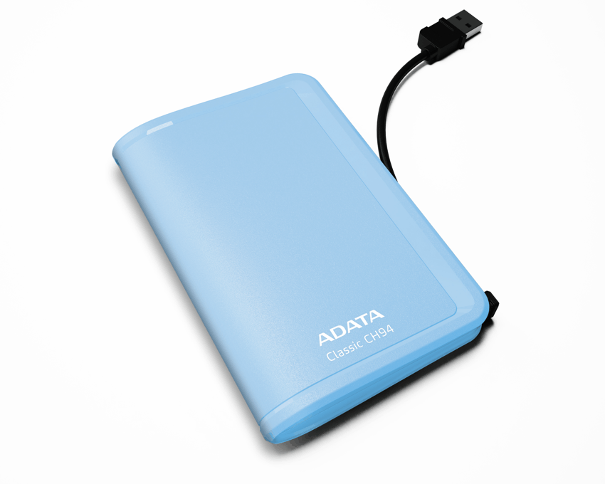 Disco Duro Externo A-DATA Azul Ultra Slim CH94 Portable 640GB imagen 2