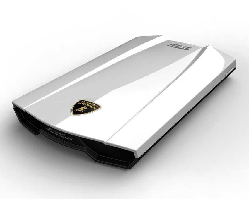 Disco Duro Externo ASUS 500 GB. 2.5" USB3.0 Lamborghini Blanco