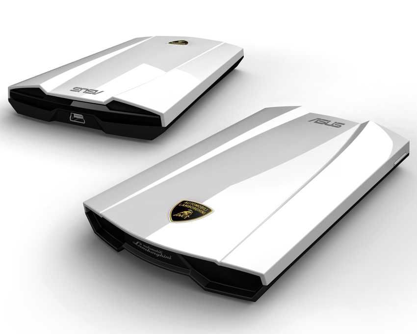 Disco Duro Externo ASUS 500 GB. 2.5" USB3.0 Lamborghini Blanco imagen 3