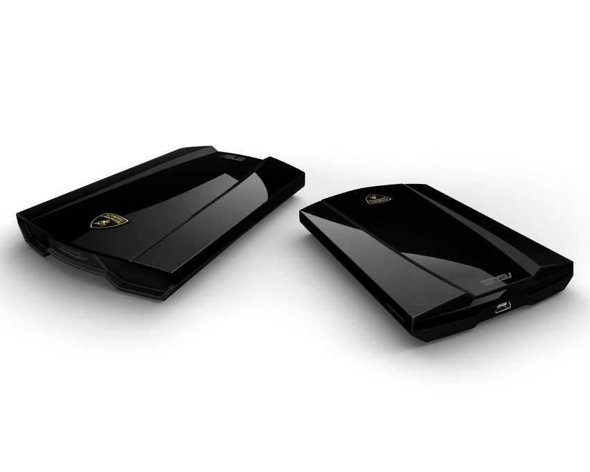 Disco Duro Externo ASUS 500 GB. 2.5" USB3.0 Lamborghini Negro imagen 3