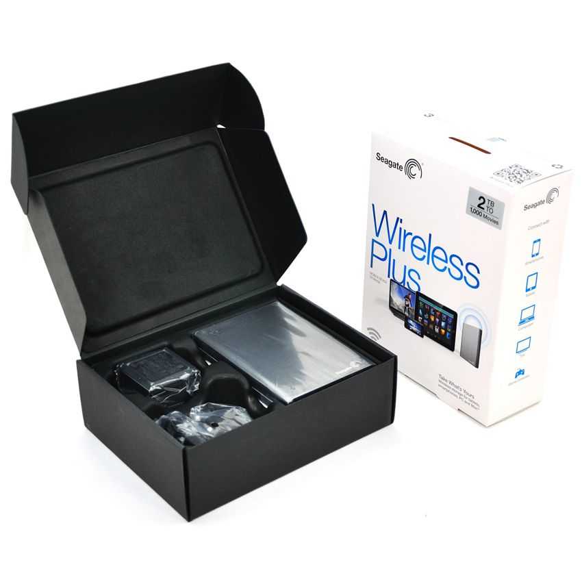 Disco Duro Externo Seagate Wireless Plus 2TB 2.5" RED Wifi Negro STCV2000200 imagen 5