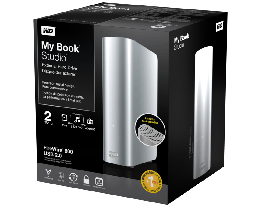 Disco Duro Externo Western Digital  My Book Studio 2TB imagen 3