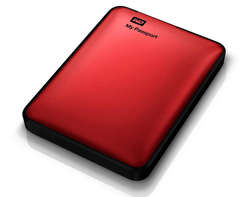 Disco Duro Externo Western Digital 1 Tb. My Passport 2.5" USB 3.0 Rojo imagen 3