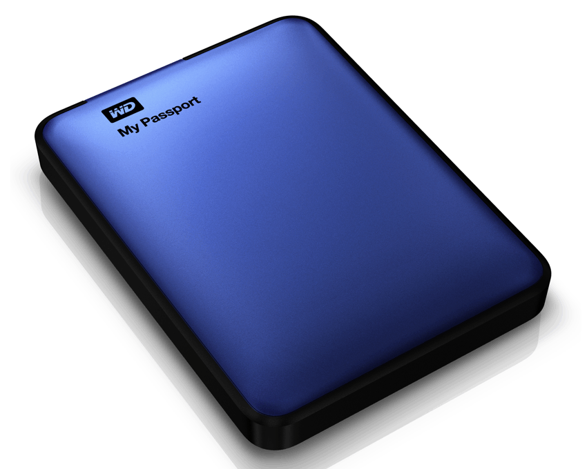 Disco Duro Externo Western Digital 500 Gb. My Passport 2.5" USB 3.0 Azul