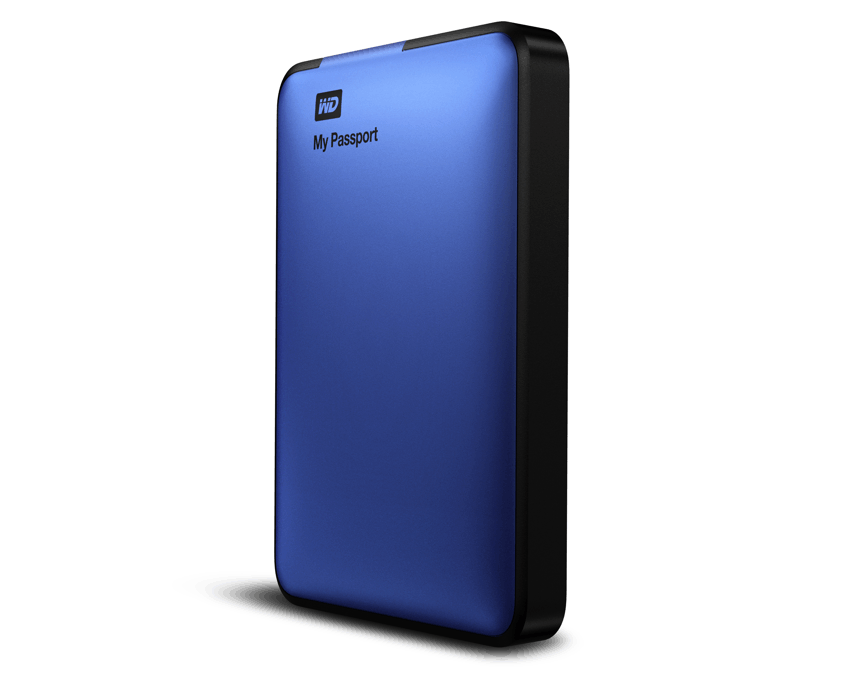 Disco Duro Externo Western Digital 500 Gb. My Passport 2.5" USB 3.0 Azul imagen 2