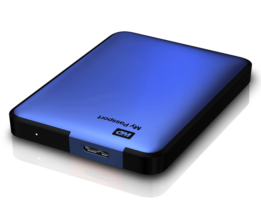Disco Duro Externo Western Digital 500 Gb. My Passport 2.5" USB 3.0 Azul imagen 3