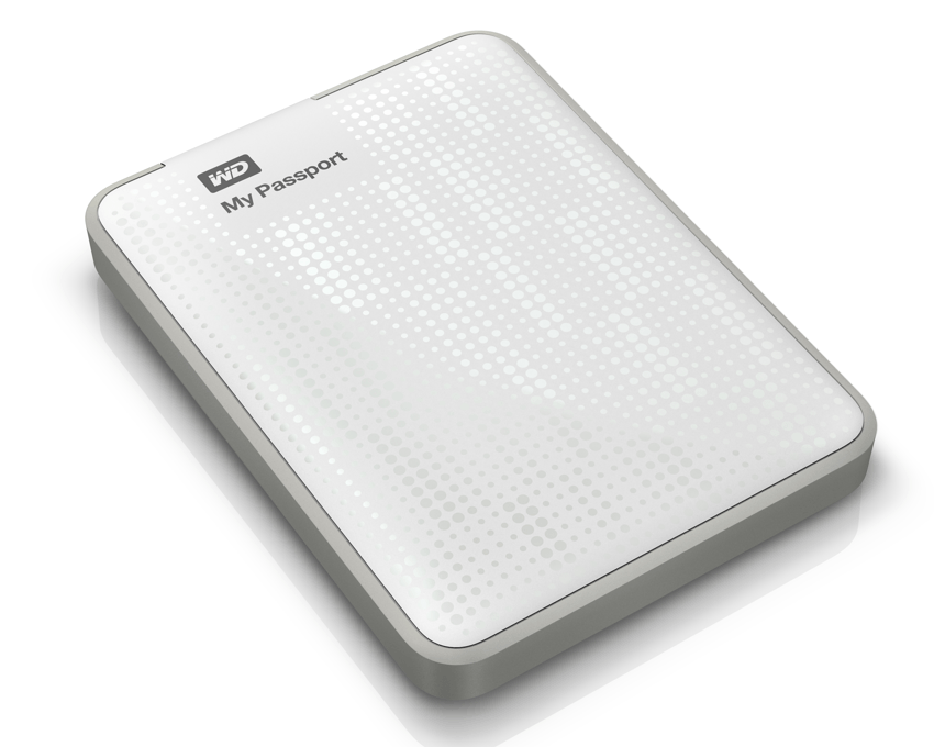 Disco Duro Externo Western Digital 500 Gb. My Passport 2.5" USB 3.0 Blanco