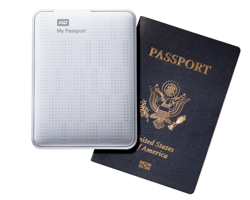 Disco Duro Externo Western Digital 500 Gb. My Passport 2.5" USB 3.0 Blanco imagen 2