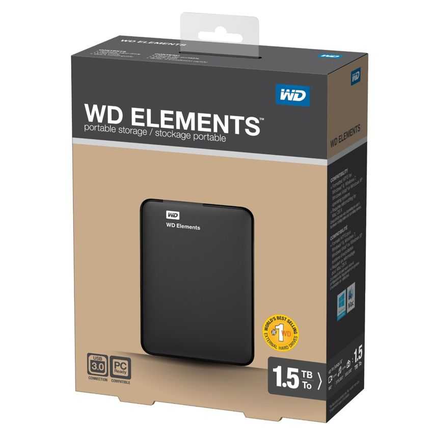 Disco Duro Externo Western Digital Element SE 1.5TB 2.5" USB 3.0 imagen 4