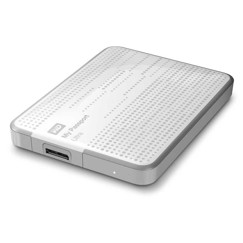 Disco Duro Externo Western Digital My Passport Ultra 1 Tb 2.5" USB 3.0 Blanco