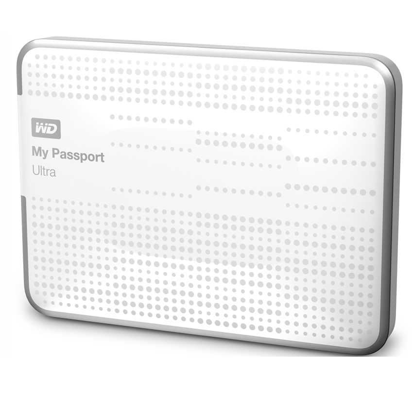 Disco Duro Externo Western Digital My Passport Ultra 1 Tb 2.5" USB 3.0 Blanco imagen 2