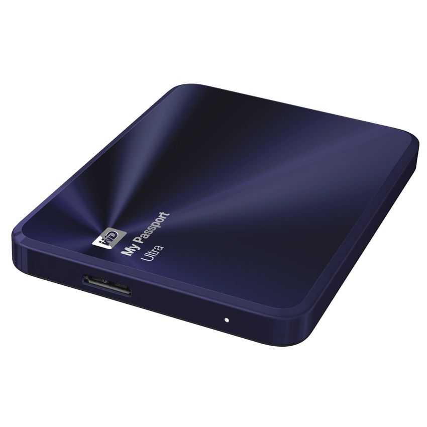 Disco Duro Externo Western Digital My Passport Ultra Metal 1 Tb 2.5" USB 3.0 Morado
