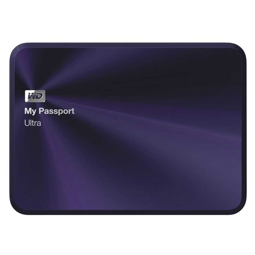 Disco Duro Externo Western Digital My Passport Ultra Metal 1 Tb 2.5" USB 3.0 Morado imagen 2
