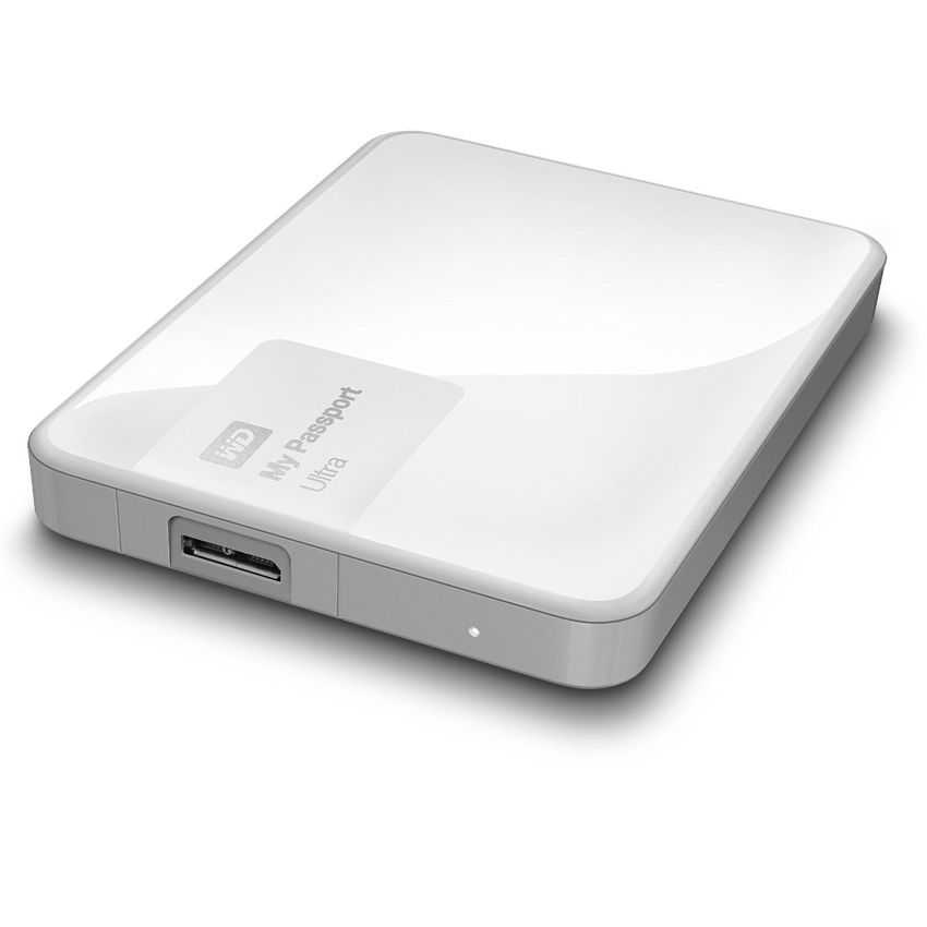 Disco Duro Externo Western Digital My Passport Ultra New 1 Tb 2.5" USB 3.0 Blanco