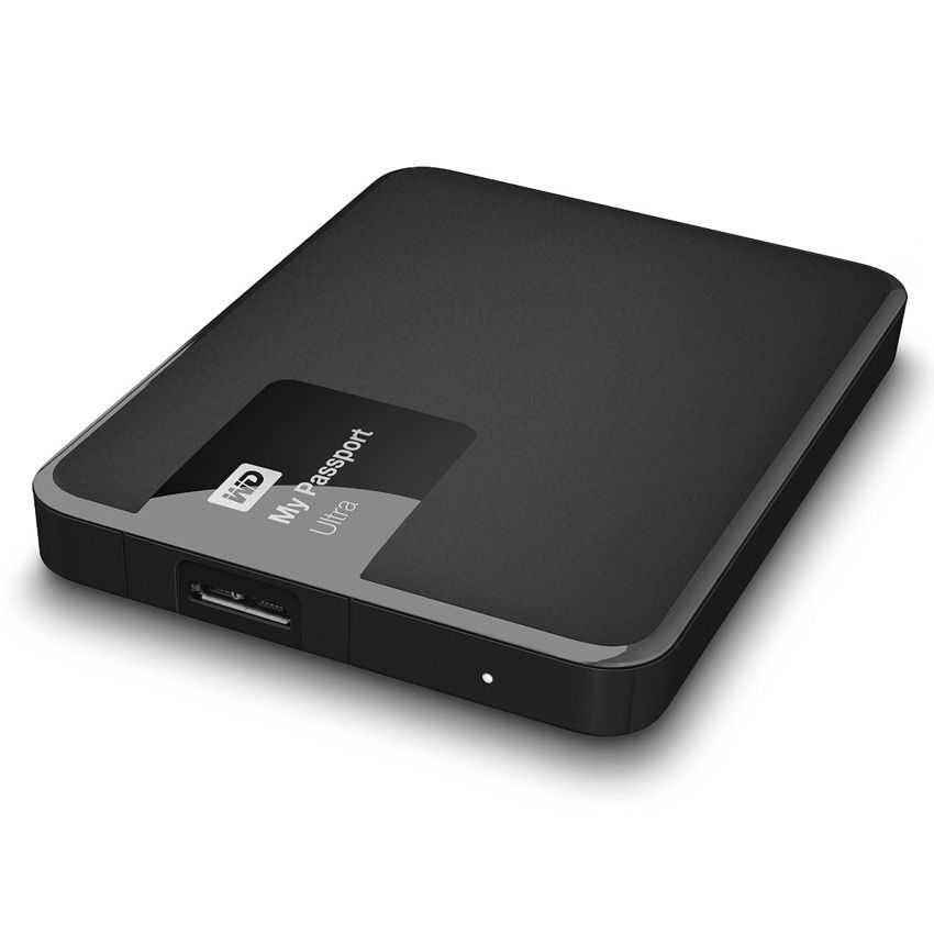 Disco Duro Externo Western Digital My Passport Ultra New 1 Tb 2.5" USB 3.0 Negro