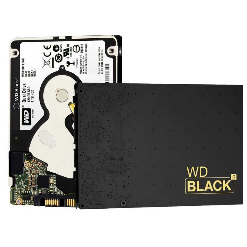 Disco Duro Hibrido Western Digital 2.5" 1 TB + 120GB SSD BLACK2 WD1001X06XDTL imagen 2