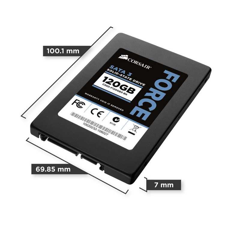Disco Duro SSD CORSAIR Force Series3 120GB Actualizacion Portatil imagen 4