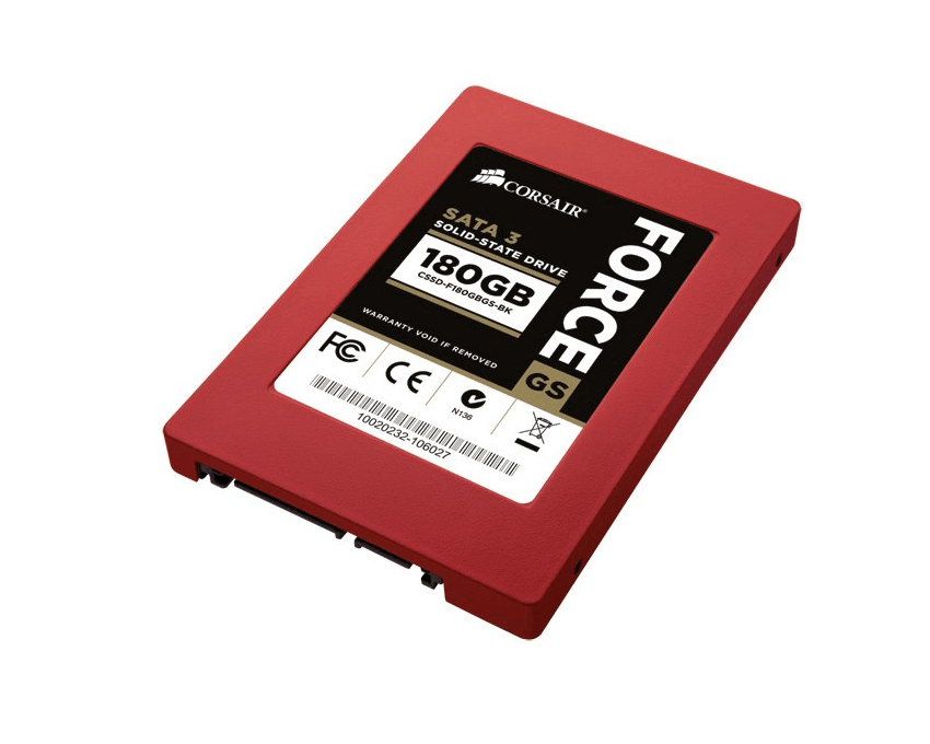 Disco Duro Solido CORSAIR 180 Gb. SATA 3 2.5" Force GS Series imagen 2