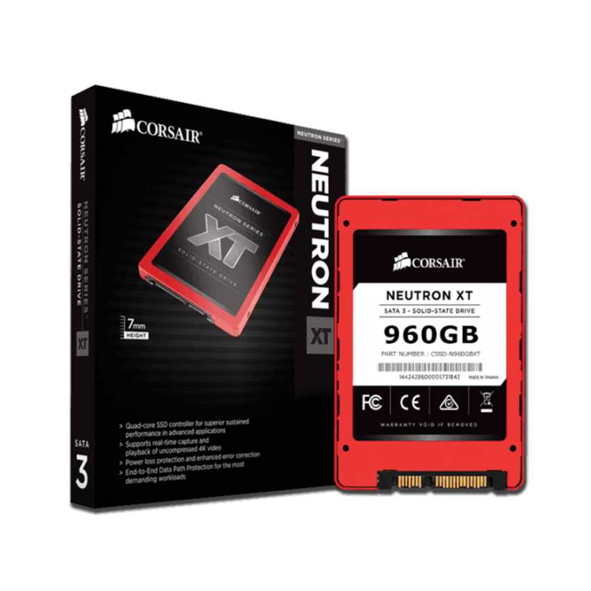 Disco Duro Solido Corsair 960GB 2.5" SSD SATA3 Neutron XT CSSD-N960GBXT imagen 3