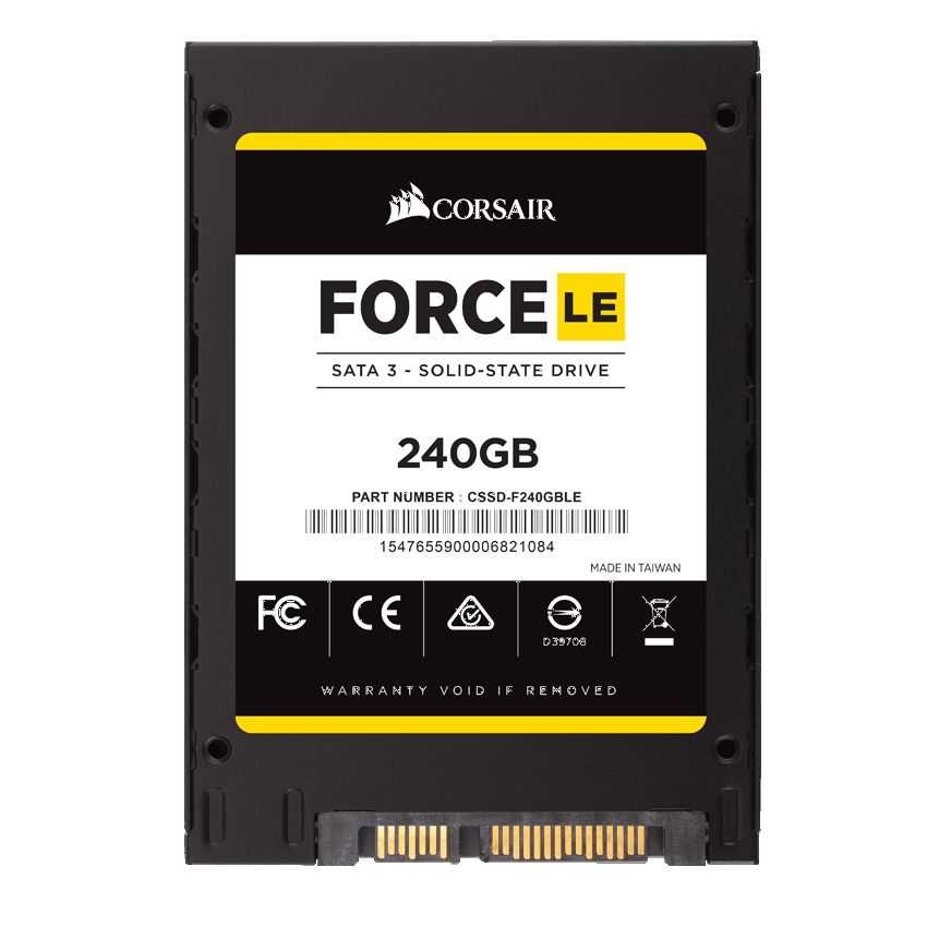 Disco Duro Solido Corsair Force LE 240GB 2.5" SATA3 CSSD-F240GBLEB imagen 3