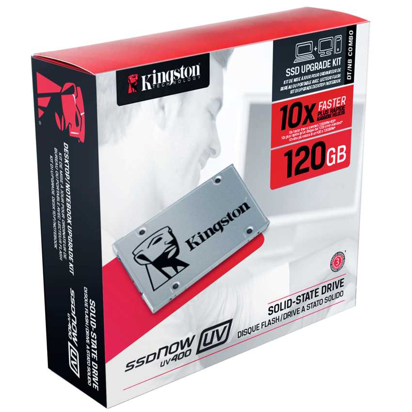 Disco Duro Solido Kingston 120GB UV400 Series 2.5" 7mm Bundle SUV400S3B7A/120G imagen 4