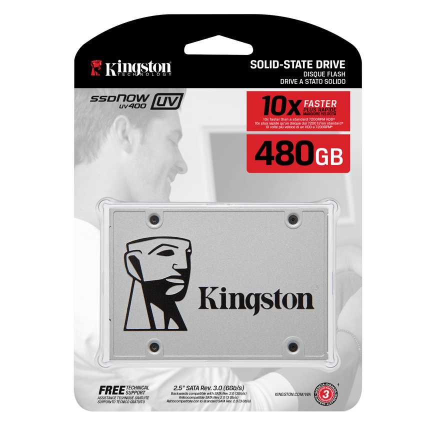 Disco Duro Solido Kingston 480GB UV400 Series 2.5" SUV400S37/480G imagen 4