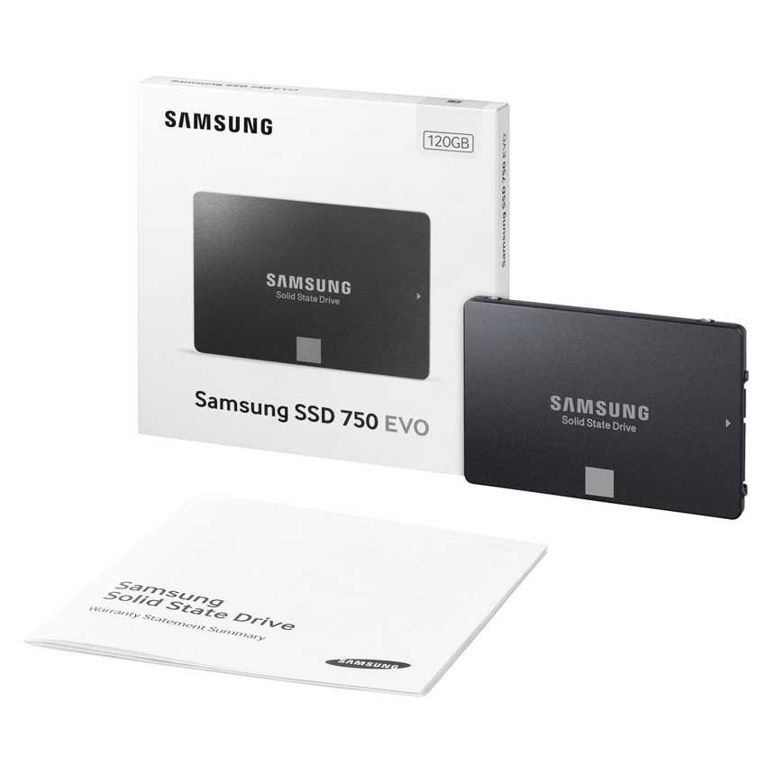 Disco Duro Solido SAMSUNG 120 GB 2.5" 750 Basic SATA3 MZ-750120BW imagen 3