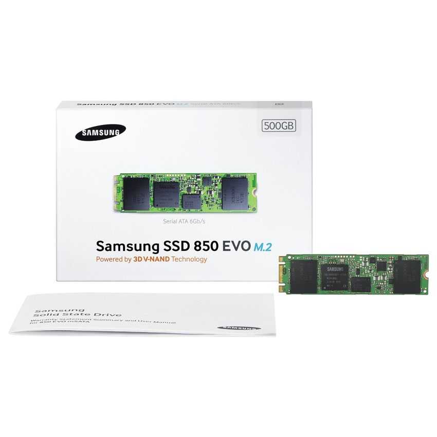 Disco Duro Solido SAMSUNG 500GB 850 EVO M.2 mSATA MZ-N5E500BW imagen 3