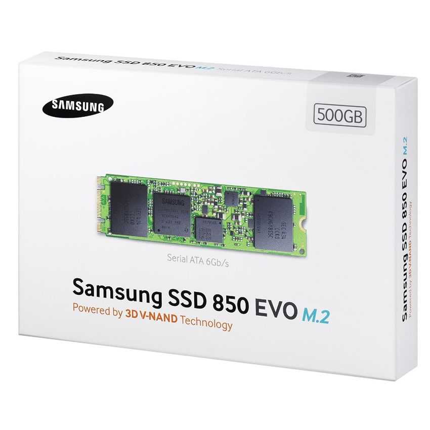 Disco Duro Solido SAMSUNG 500GB 850 EVO M.2 mSATA MZ-N5E500BW imagen 4