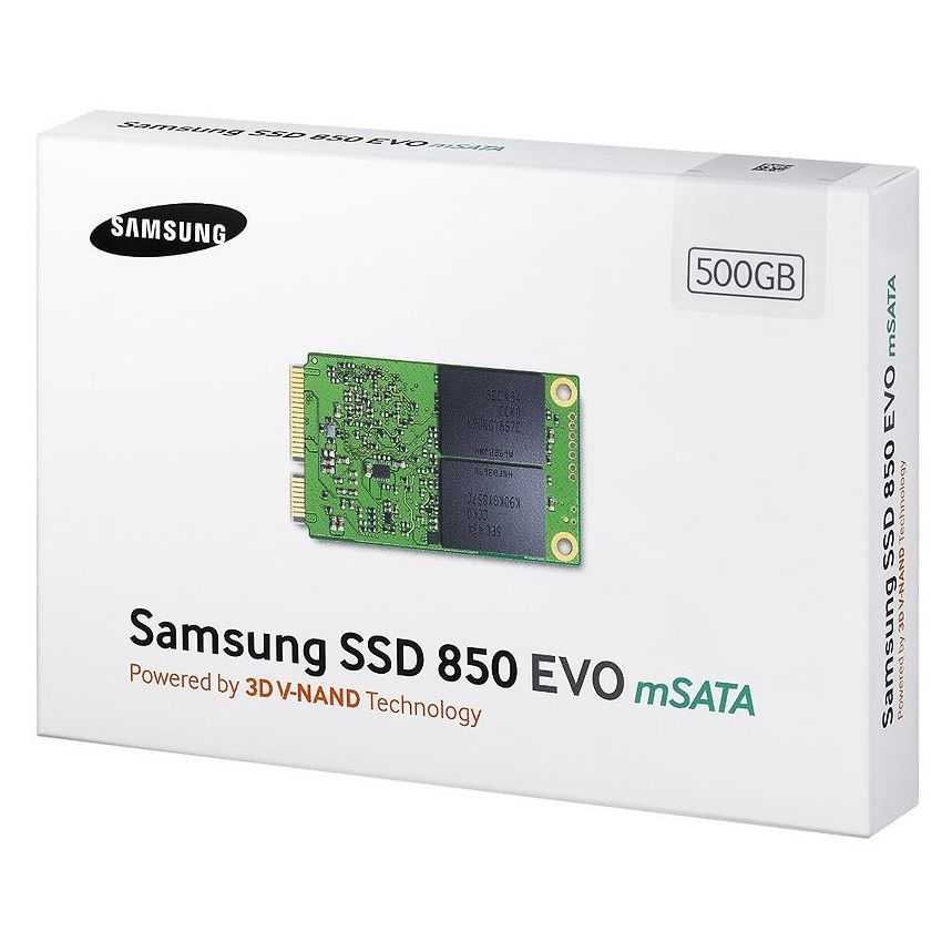 Disco Duro Solido SAMSUNG 500GB 850 EVO mSATA MZ-M5E500BW imagen 5