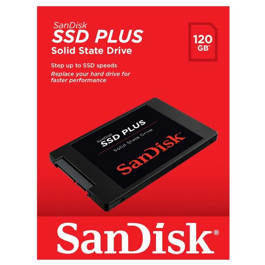 Disco Duro Solido SANDISK 120GB 2.5" SSD PLUS SATA3 SDSSDA-120G-G25 imagen 2