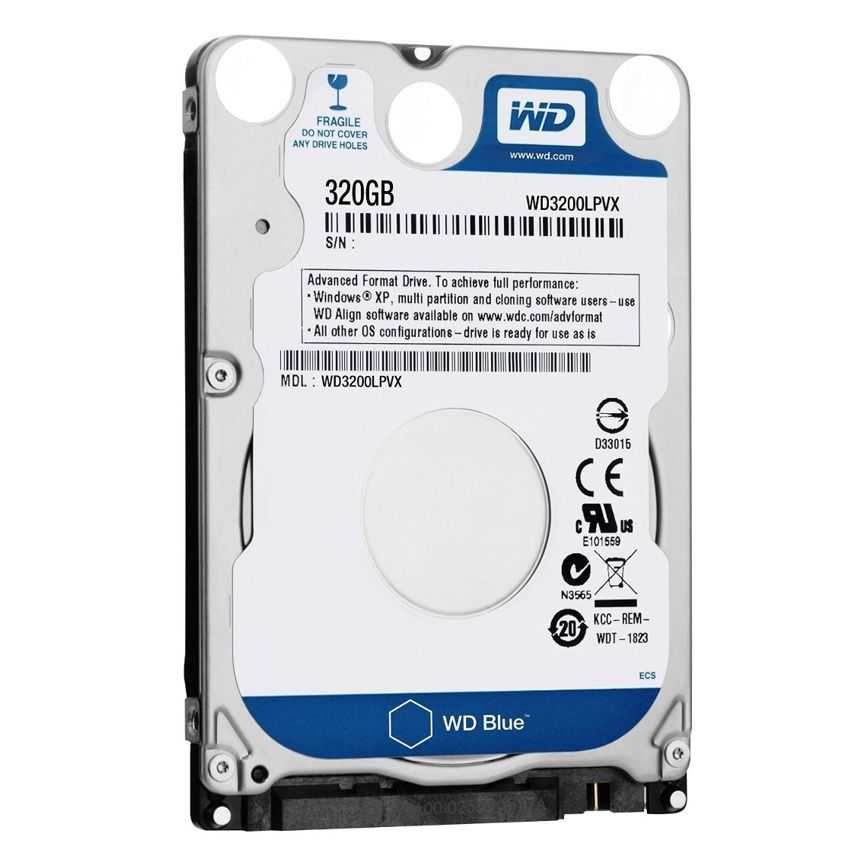 Disco Duro Western Digital 2.5" 320 GB SATA Blue WD3200LPVX imagen 2