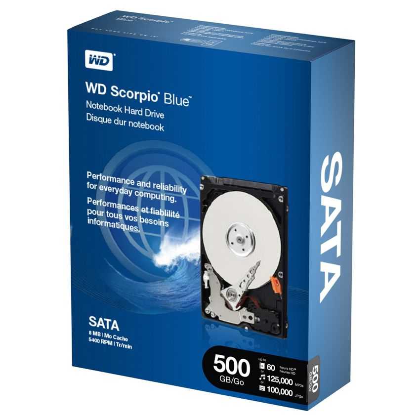 Disco Duro Western Digital 2.5" 500 GB SATA WDBMYH5000ANC-ERSN