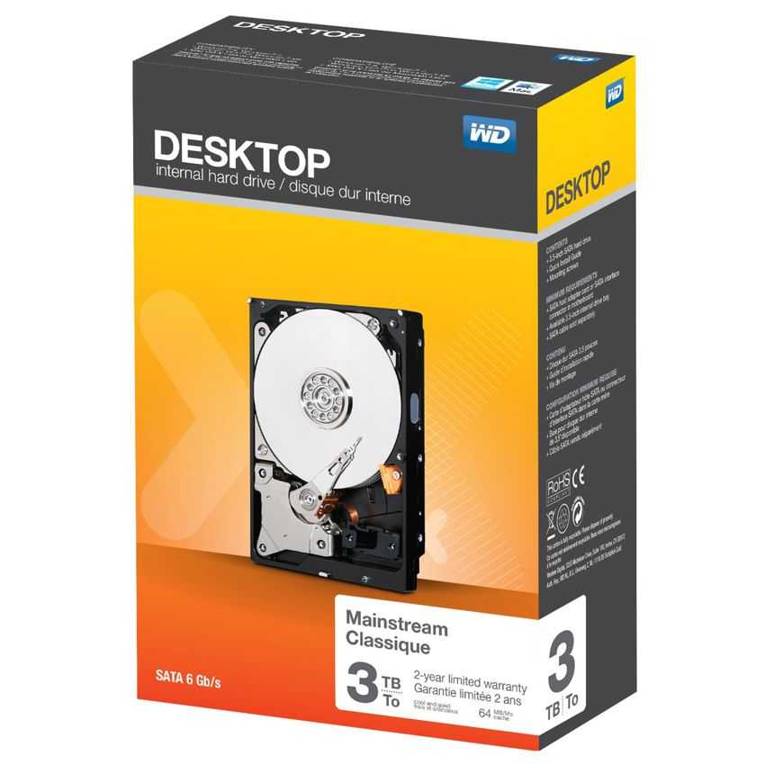 Disco Duro Western Digital 3.5" 3 TB WDBH2D0030HNC-ERSN
