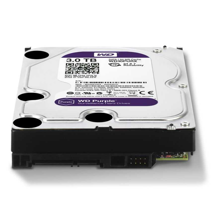 Disco Duro Western Digital 3.5" 3TB Purple WD30PURX imagen 3