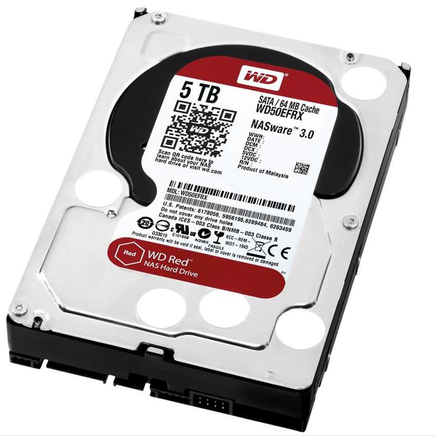 Disco Duro Western Digital 3.5" 5TB SATA NAS WD50EFRX imagen 3