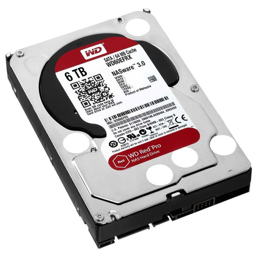 Disco Duro Western Digital 3.5" 6TB SATA NAS WD60EFRX imagen 2
