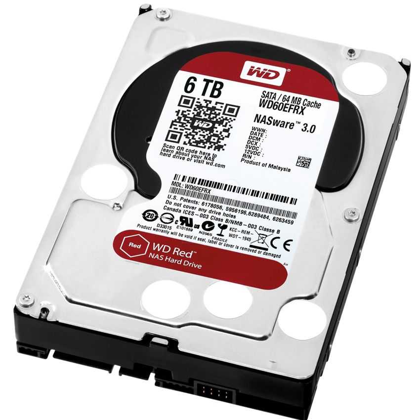 Disco Duro Western Digital 3.5" 6TB SATA NAS WD60EFRX imagen 3