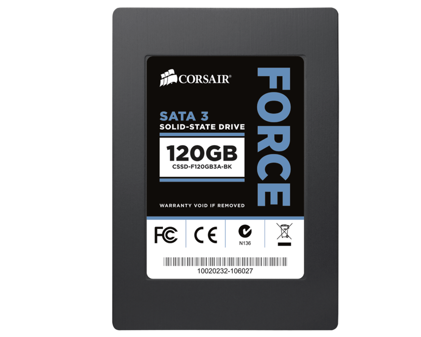 Disco duro maestro SSD CORSAIR Force Series3 120GB Sin Brackets imagen 2