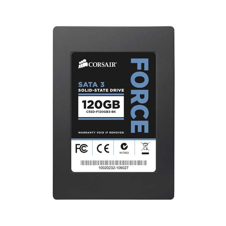 Disco duro maestro SSD CORSAIR Force Series3 120GB