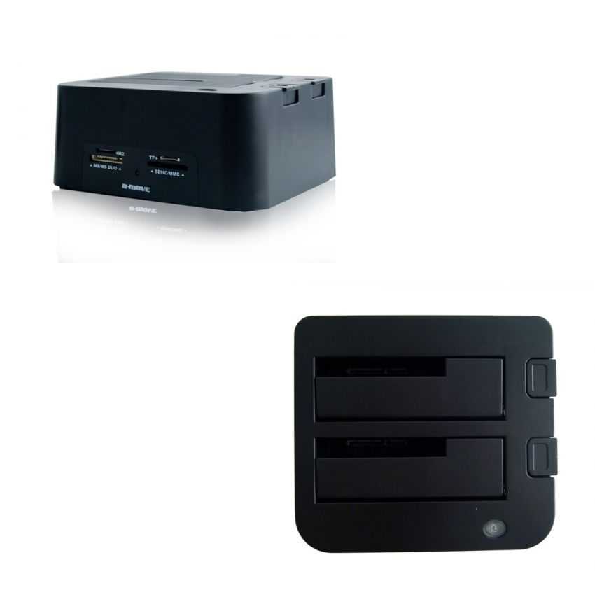 Dock Station B-MOVE BM-HDF01 USB 2.0 - 2.5"-3.5" Sata imagen 2