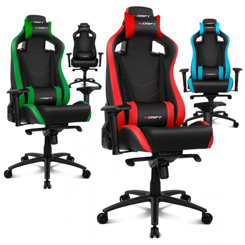 Drift DR500 Silla Gaming Negra y Azul imagen 10
