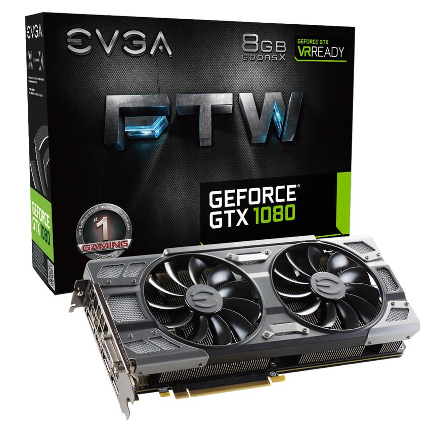 EVGA GeForce GTX 1080 FTW Gaming 8GB DDR5