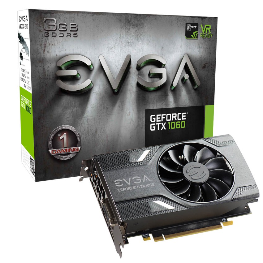 EVGA GeForce GTX1060 Gaming 3GB DDR5