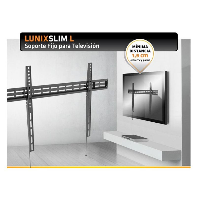 Engel AC0570E Soporte TV LUNIX SLIM L VESA 600x400 32"-65" Max 35 Kg imagen 3
