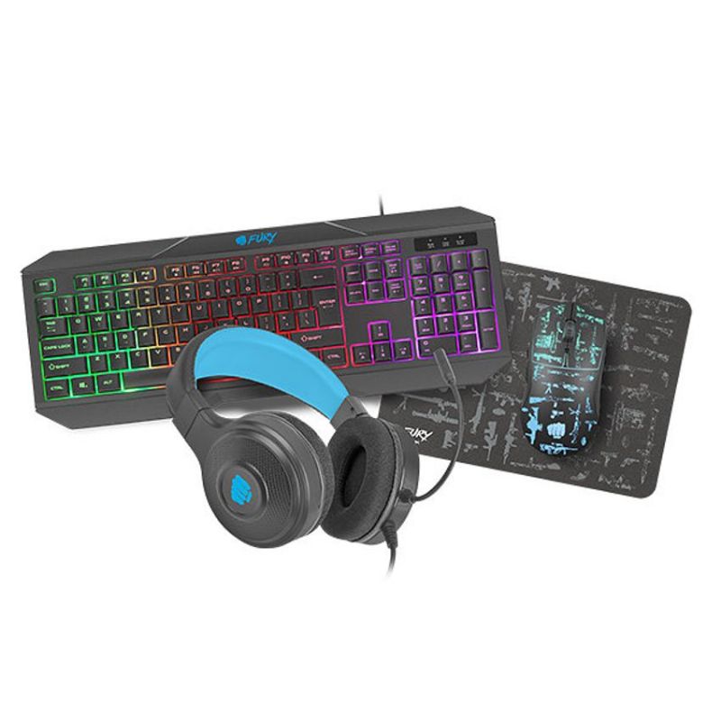 FURY THUNDERSTREAK 3.0 Teclado Ratón Auriculares y Alfombrila Gaming imagen 2